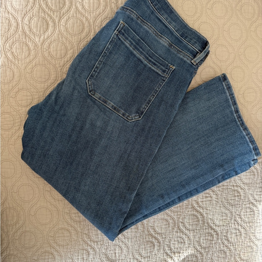 LOFT kick crop jeans size 12
